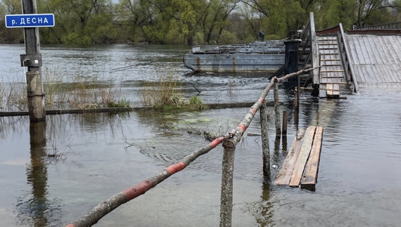 Велика вода на Десні: коли чекати максимум повені