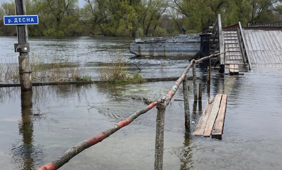 Велика вода на Десні: коли чекати максимум повені