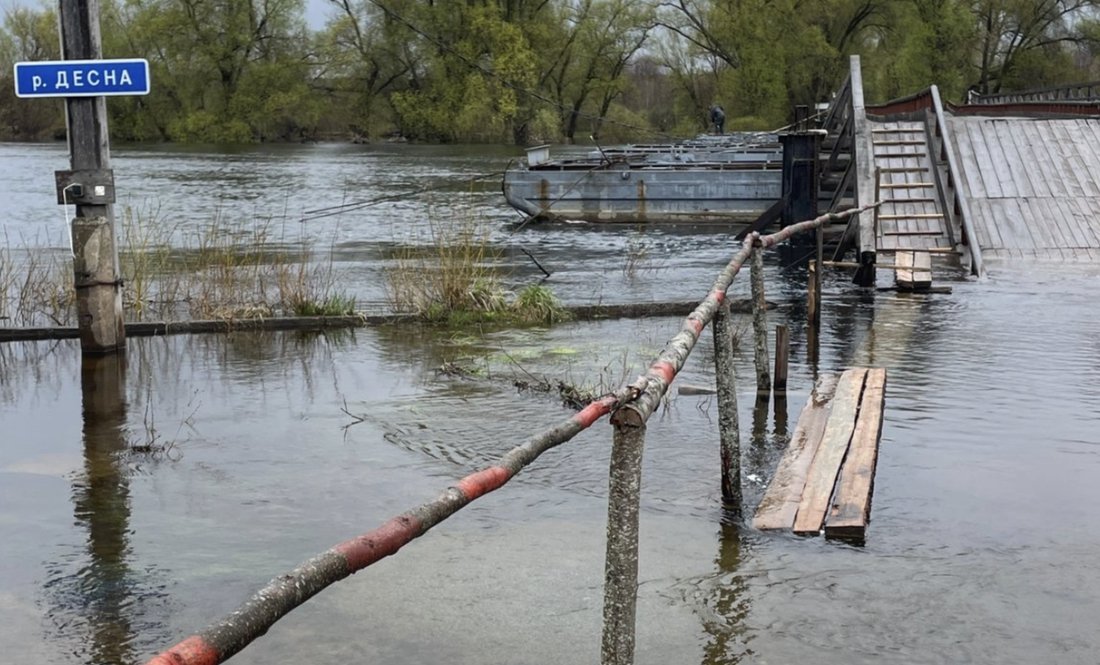 Велика вода на Десні: коли чекати максимум повені