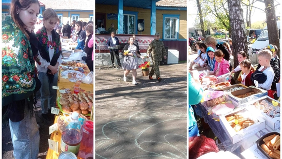 На Чернігівщині під час сільського ярмарку діти зібрали 40 тис грн для ЗСУ