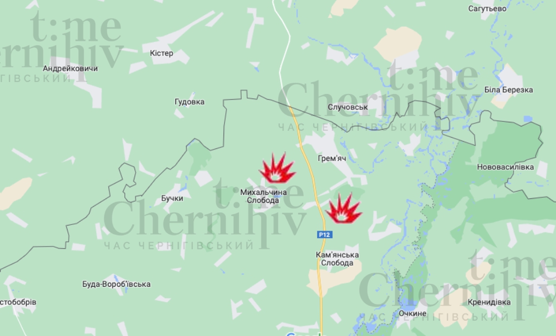 Обстріли прикордоння Чернігівщини: ситуація на ранок 13 вересня