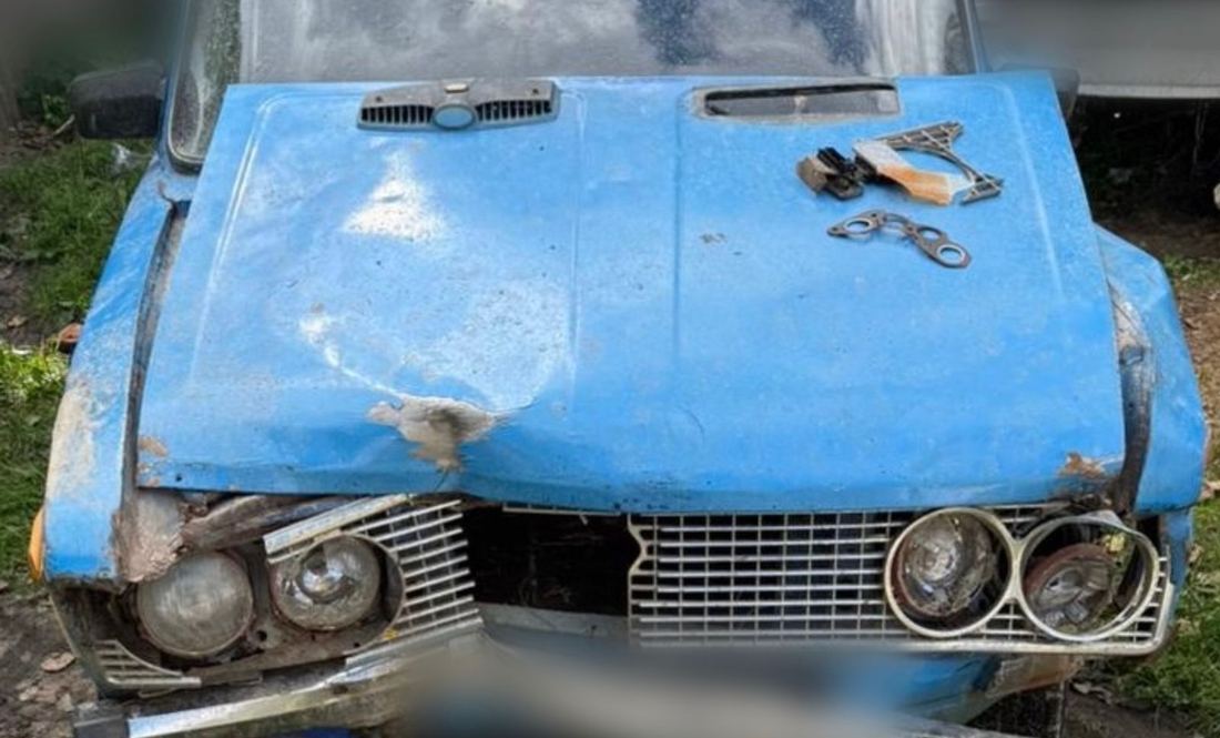На Чернігівщині п’яний водій в’їхав у електроопору та втік з місця ДТП