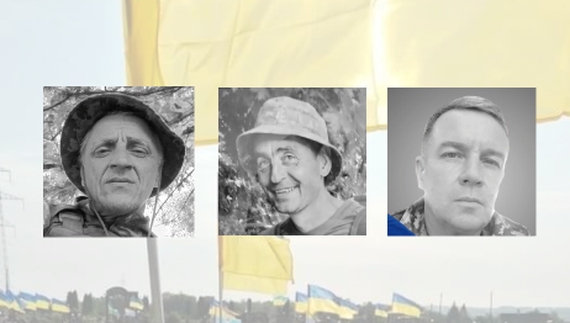 На Чернігівщині поховали трьох воїнів ЗСУ,  які загинули на сході
