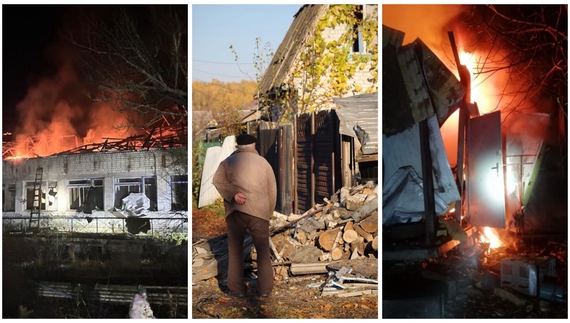 Чернігівська область. Руйнування після вибухів 27 жовтня 2025 року