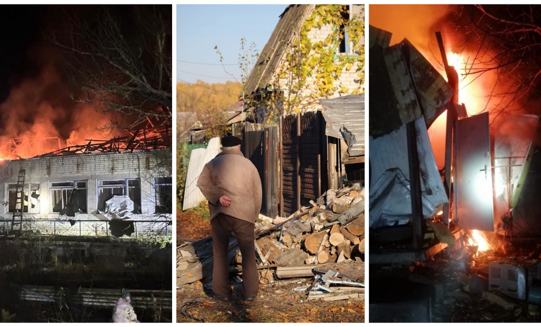 Чернігівська область. Руйнування після вибухів 27 жовтня 2025 року