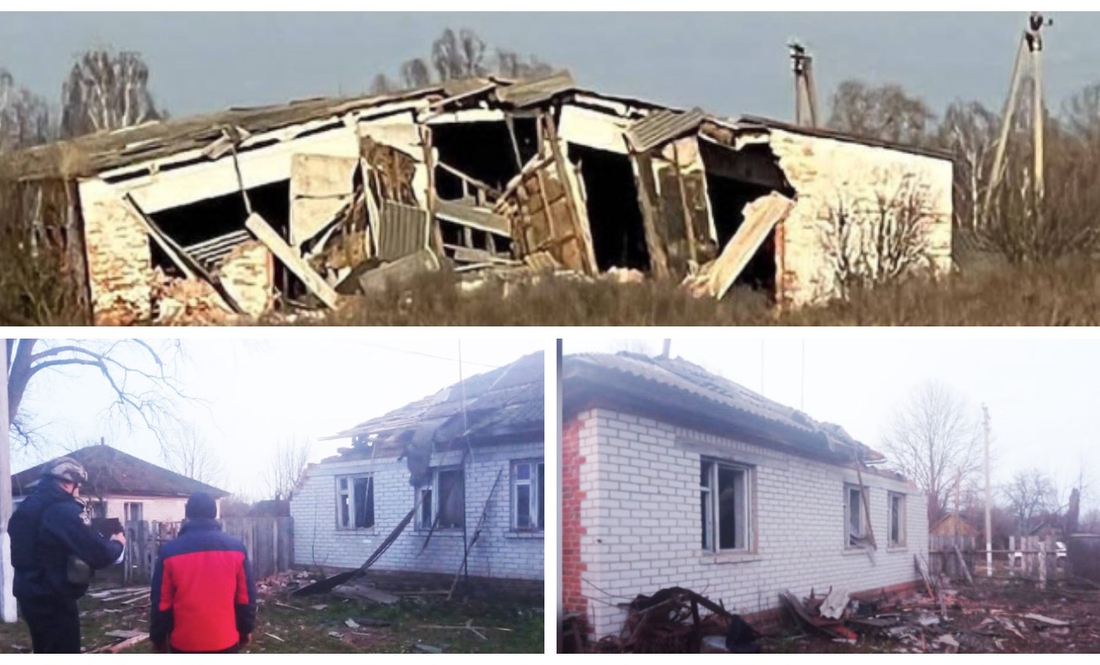 Росіяни розбомбили будинок у прикордонні Чернігівщини: родина без даху над головою
