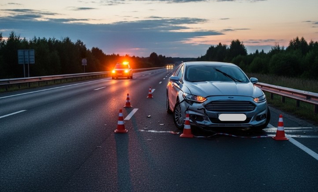 На трасі Київ–Чернігів загинув пішохід: водій Ford збив чоловіка