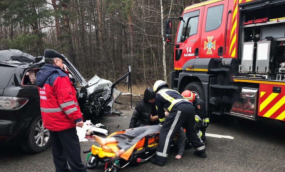 Неспокійна доба на Чернігівщині - на дорогах області трапилося чотири  ДТП