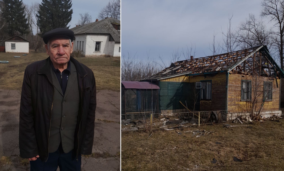 "Залишився і без хати, і без майна. У самій сорочці і тапках": як живуть люди на прикордонні Чернігівщини