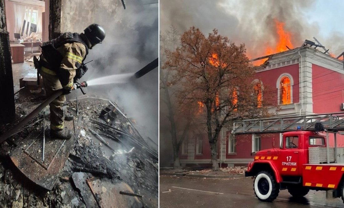 Удар по центру Прилук