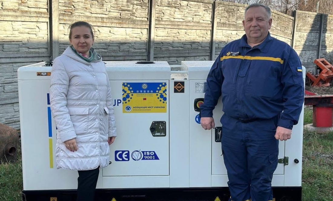 Іванівській громаді подарували генератор