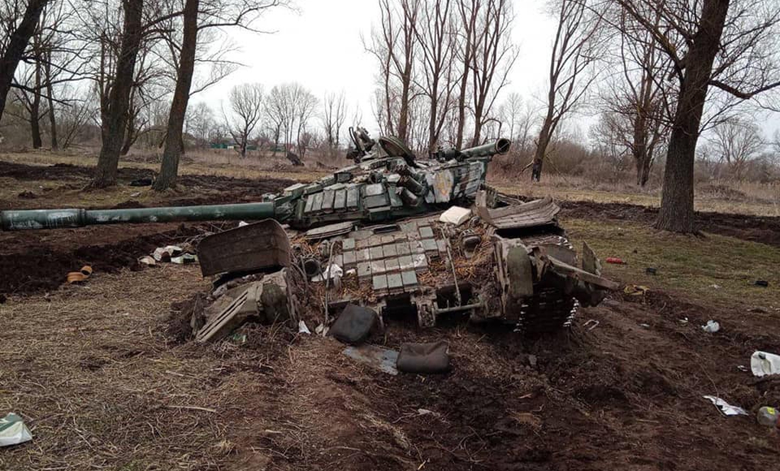 Бійці ОК "Північ" знищили танковий підрозділ ворога