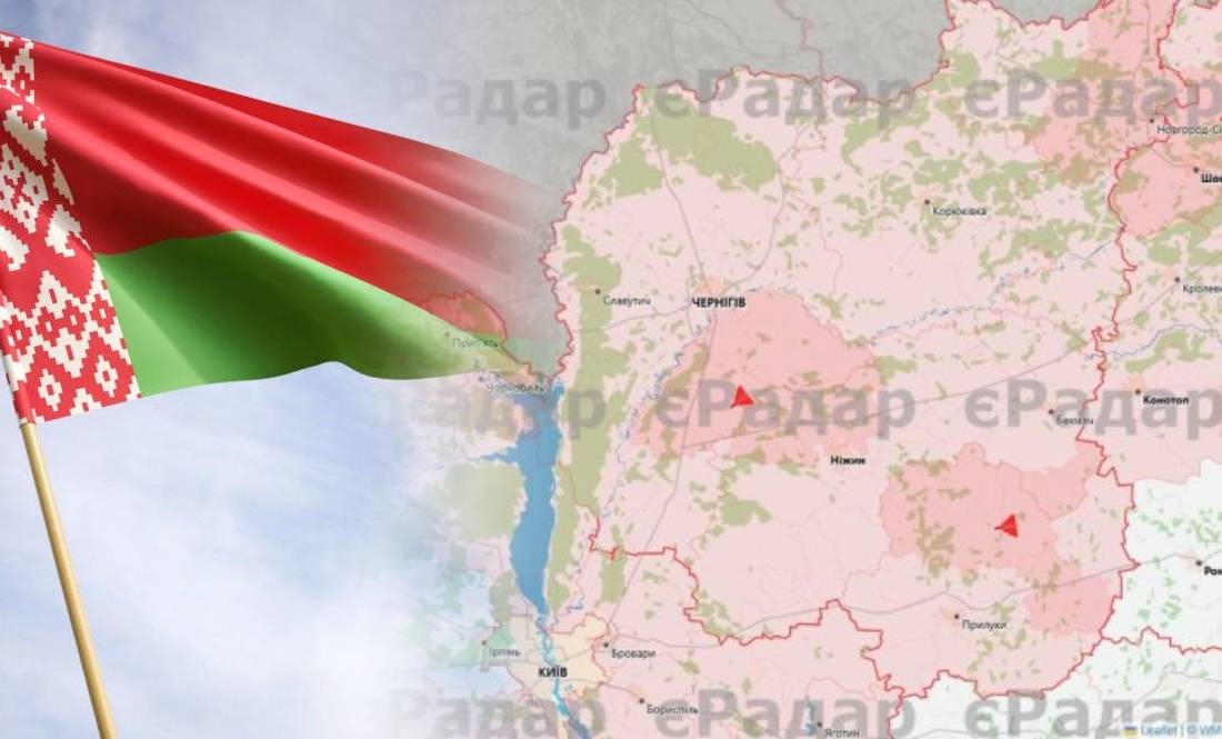 Під час масованої атаки на Київ дрони РФ залітали з Білорусі
