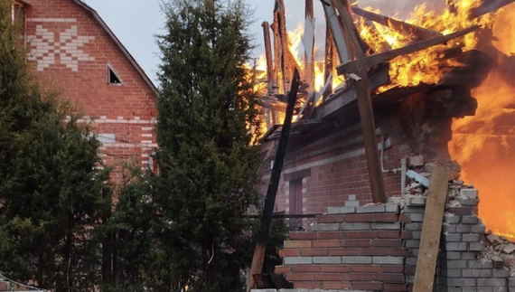 Після вибуху російського безпілотника. Киселівська громада, 9 квітня 2026 року