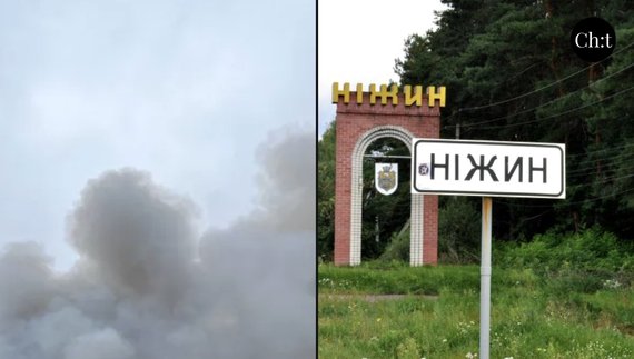 На Чернігівщині російський дрон вибухнув на подвірʼї школи