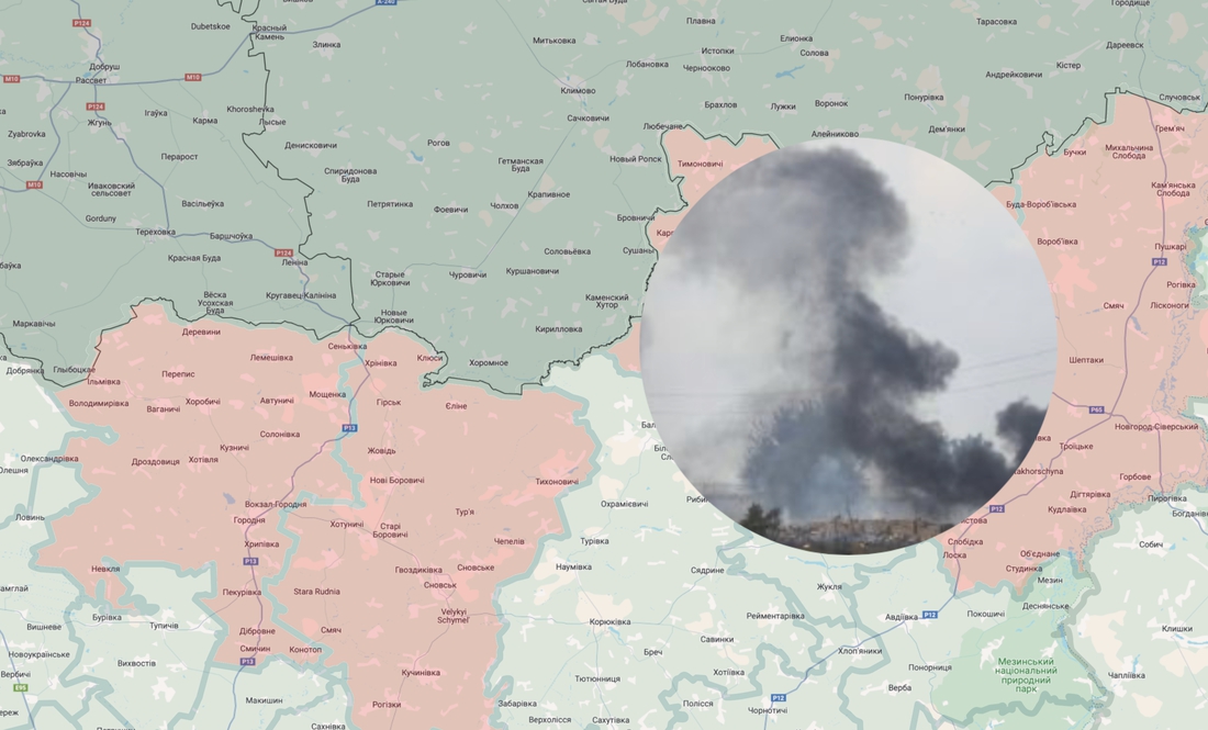 Більше 100 вибухів: ворог обстрілює прикордоння Чернігівщини