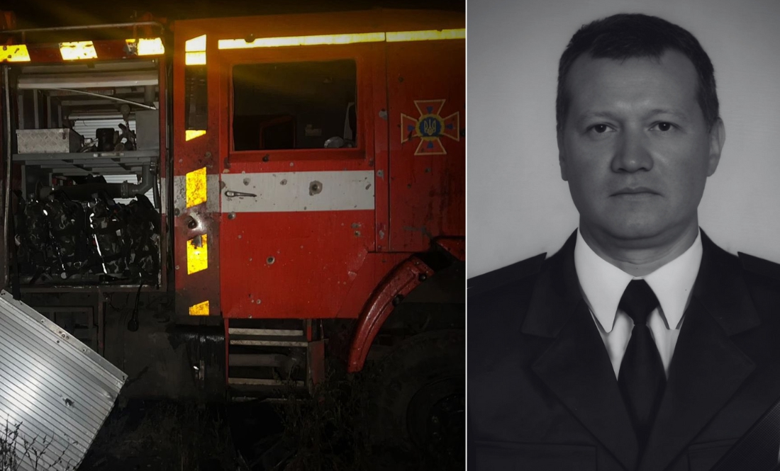 Дрон-камікадзе вдарив в автоцистерну. Загинув рятувальник