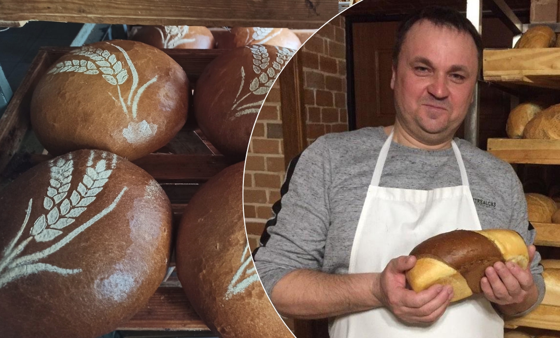 Валентин Боженов - засновник менської приватної пекарні «ХлібОК»