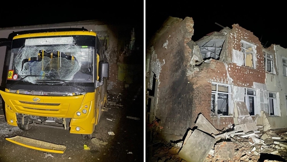 Після влучання двох "гераней", Понорницька громада, 18 березня 2026 року