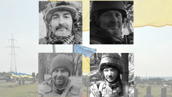 На Чернігівщині поховали чьотирьох загиблих на фронті бійців ЗСУ