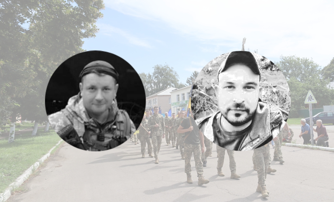 У громадах Чернігівщини прощались із бійцями: загинули у боях на Запоріжжі