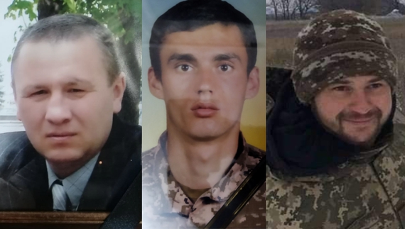 Поховали трьох воїнів із Чернігівщини: загинули у боях на Донеччині
