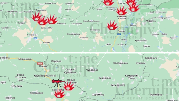 Значно посилились обстріли прикордоння Чернігівщини: зведення станом на ранок 23 липня