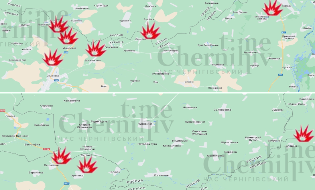 Росіяни збільшили кількість обстрілів прикордоння Чернігівщини: зведення на ранок 26 липня
