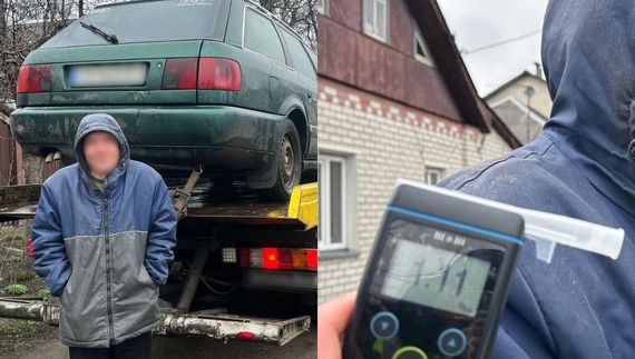 У Чернігові водія втретє за рік затримали п'яним за кермом