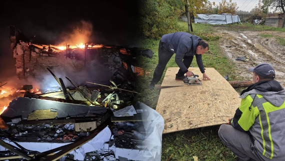 Поки рятували "Цукерочку" — ворог ударив знову: як оговтується село після обстрілів