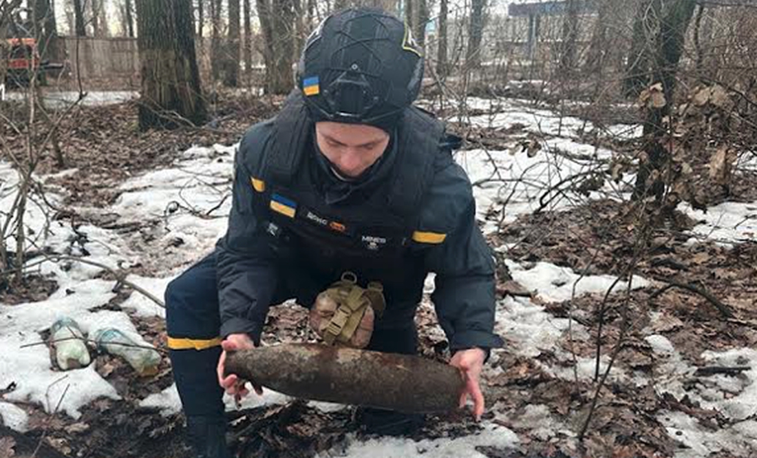 У Чернігові сапери знищили 1 вибухонебезпечний предмет