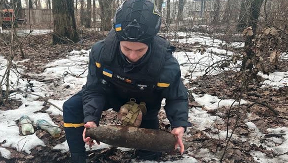 У Чернігові сапери знищили 1 вибухонебезпечний предмет