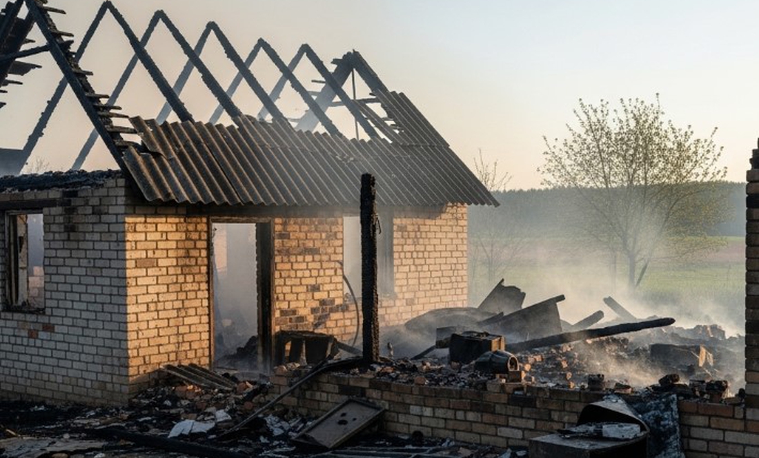 На Чернігівщині під час пожежі врятували чоловіка