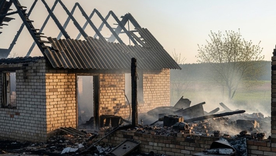 На Чернігівщині під час пожежі врятували чоловіка
