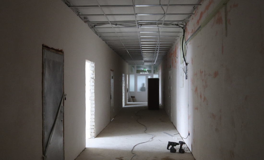 У Куликівській лікарні планового лікування триває капітальний ремонт