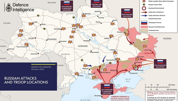 Британці кажуть: росіяни за тиждень передислокують всі свої сили з півночі на схід України