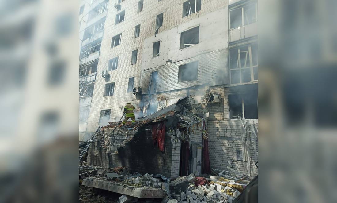 Вибух у Чернігові: російський дрон поцілив у багатоповерхівку