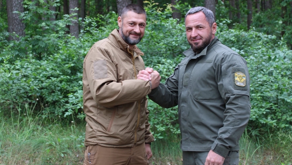 Володимир Ковальчук (ліворуч) та Володимир Яковенко (праворуч)