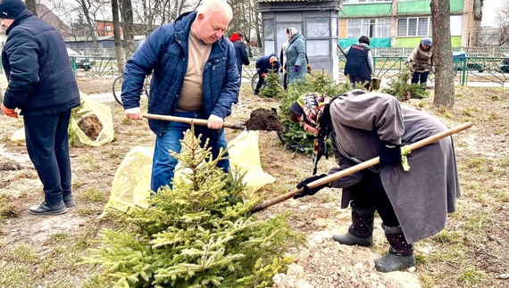 На Чернігівщині озеленюють громаду коштом благодійників