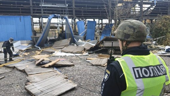 Після обстрілу Чернігова. 23 жовтня 2026 року. Фото Нацполіції