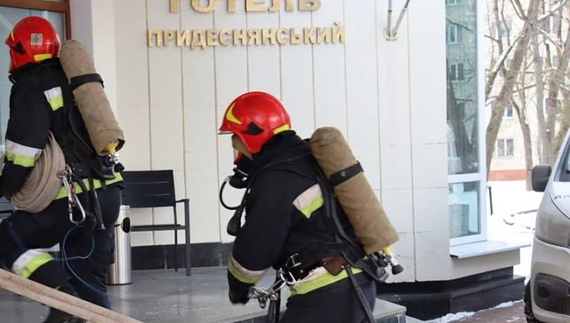 Чернігівські рятувальники провели тактико-спеціальні навчання по ліквідації пожеж у готелях