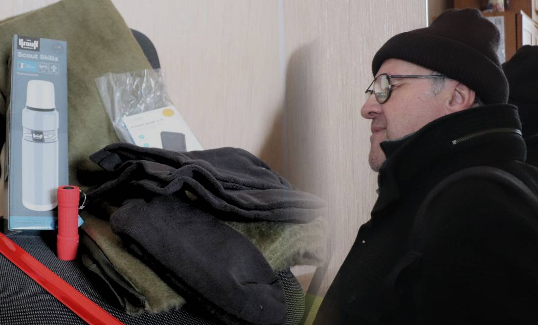 Олександр отримав «пакунок тепла»