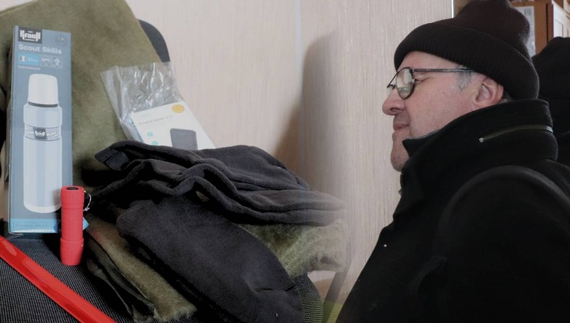 Олександр отримав «пакунок тепла»