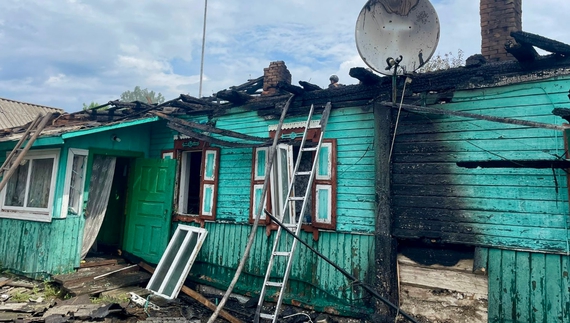 Ворожий безпілотник поцілив у будинок переселенців
