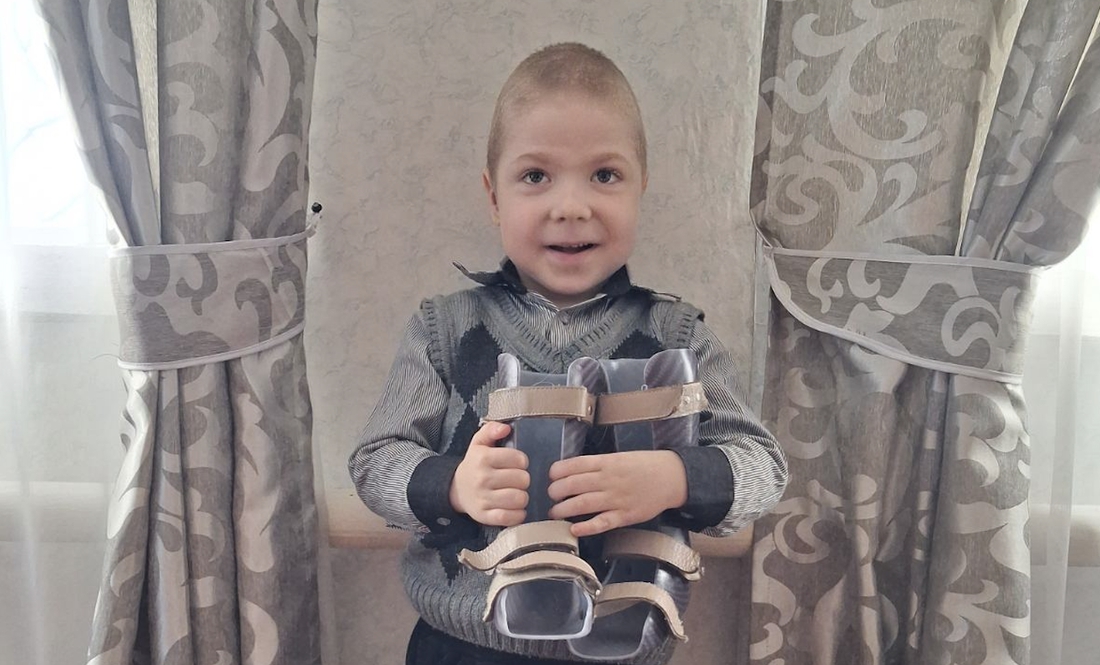 5-річний Артем Хоменко з Ічні, Чернігівська область