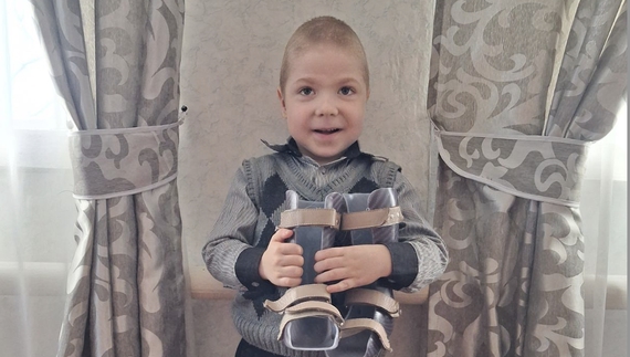 5-річний Артем Хоменко з Ічні, Чернігівська область