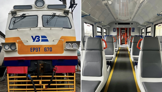 Електропоїзд після апгрейду курсує Чернігівщиною