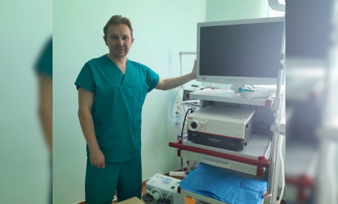 Вадим Пашкан на своєму робочому місці