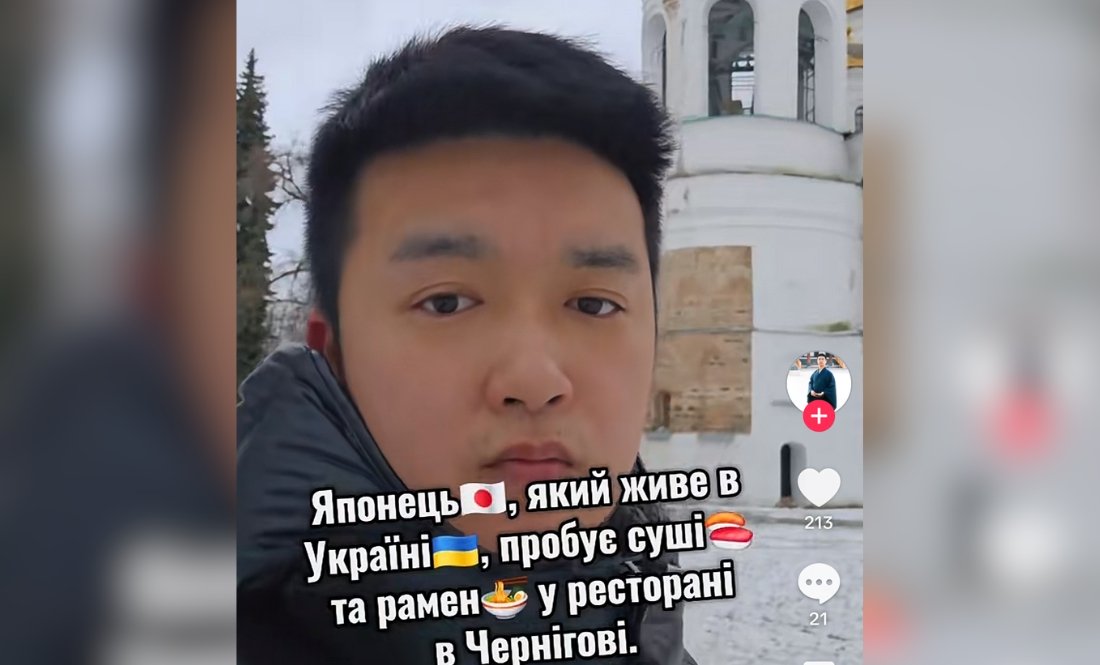 Японець скуштував суші у Чернігові і сказав, що це… задорого