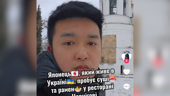 Японець скуштував суші у Чернігові і сказав, що це… задорого
